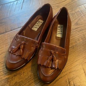 Vintage Nine West Genuine Leather Loafers